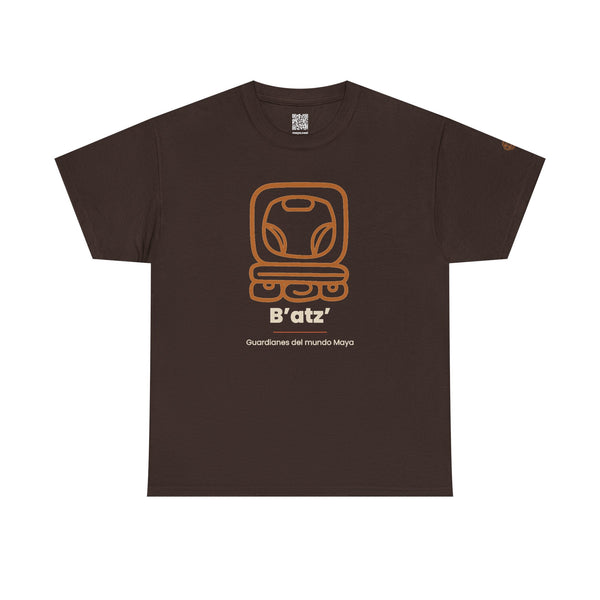 Camiseta B'atz' – Nahual Maya | Guardianes del Mundo Maya | Cholq'ij