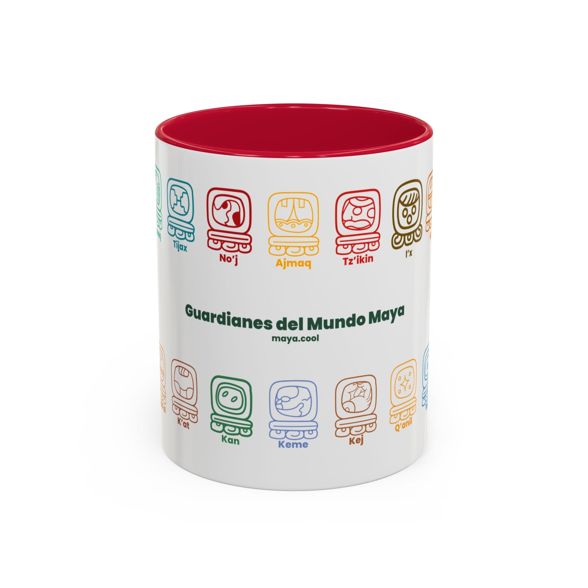 Guardianes del Mundo Maya Mug (11oz & 15oz) | 20 Maya Nahuales | Cholqij Calendar