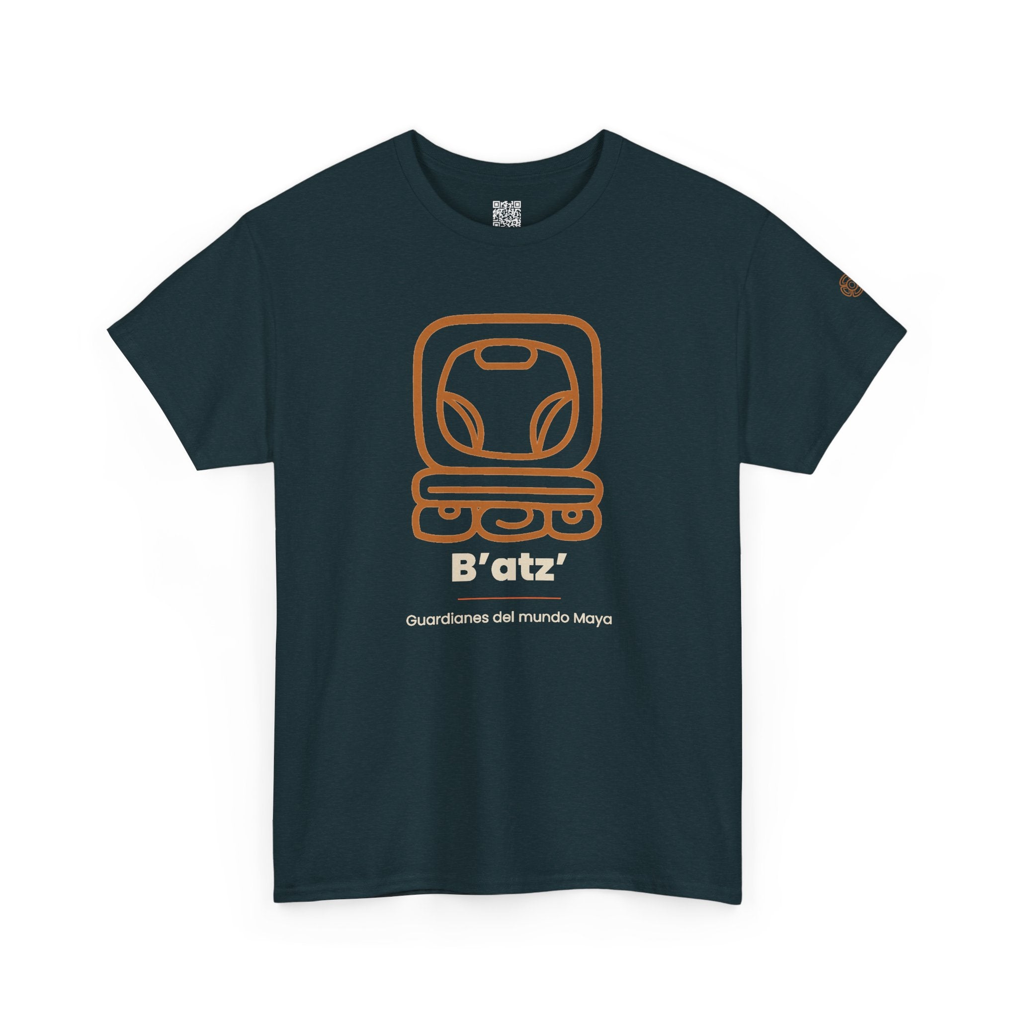 Camiseta B'atz' – Nahual Maya | Guardianes del Mundo Maya | Cholq'ij