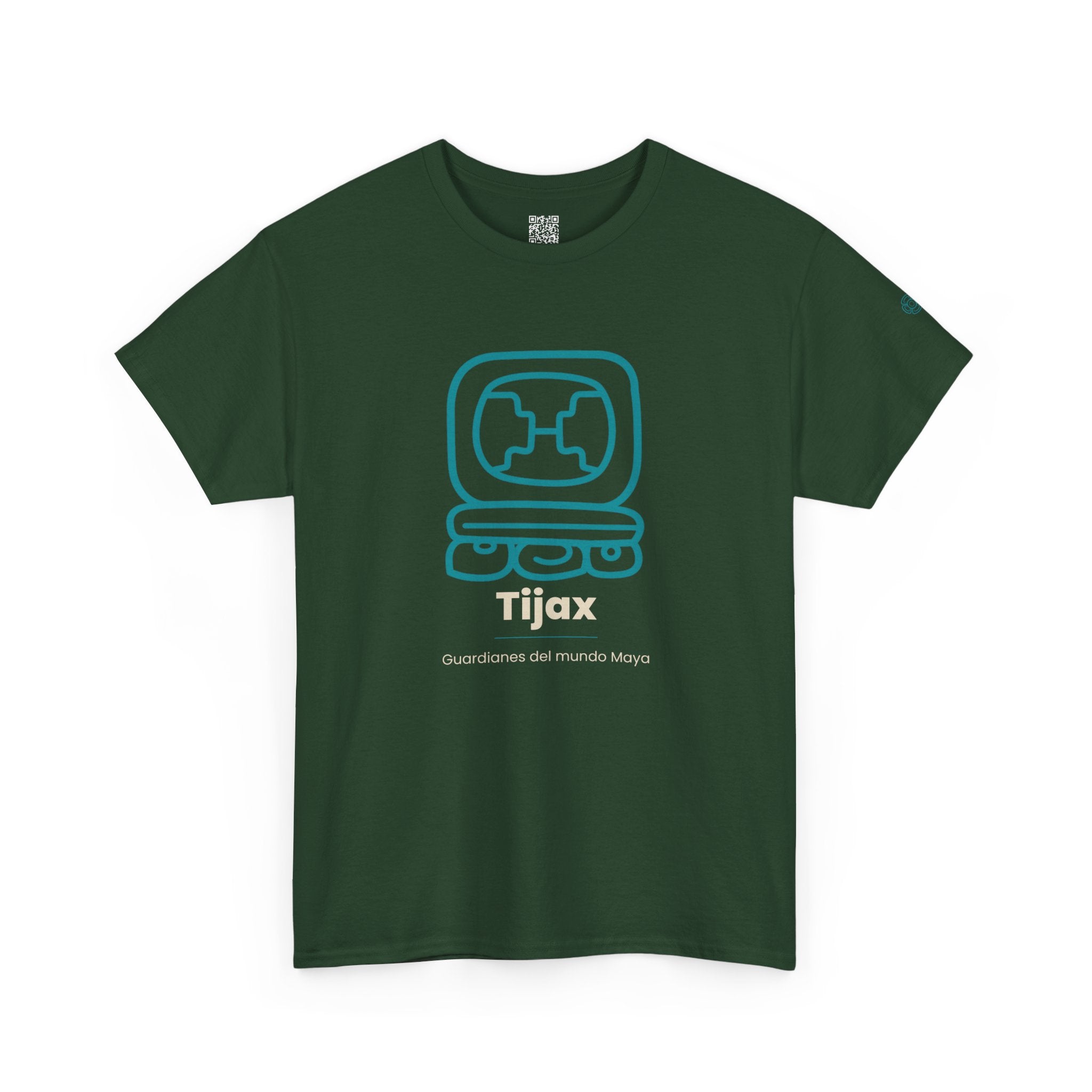 Camiseta Tijax – Nahual Maya | Guardianes del Mundo Maya | Cholq'ij