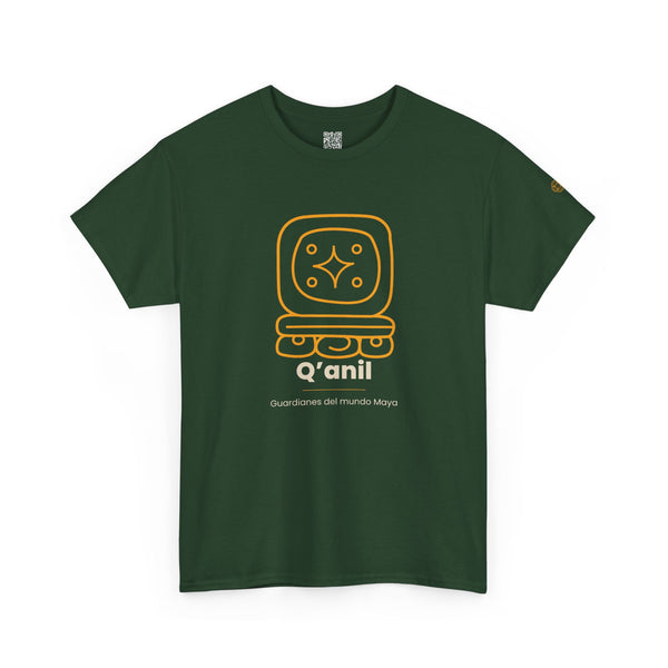 Camiseta Q'anil – Nahual Maya | Guardianes del Mundo Maya | Cholq'ij