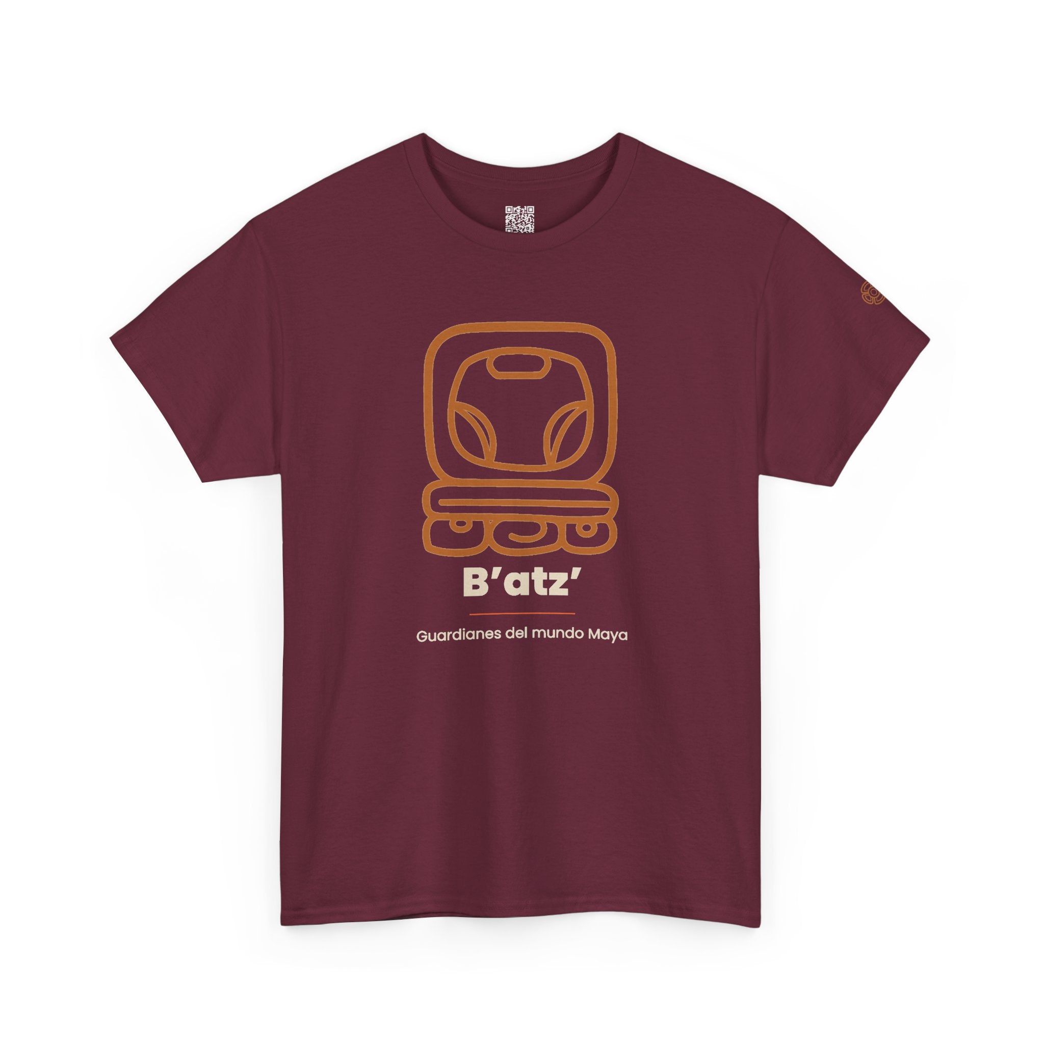 Camiseta B'atz' – Nahual Maya | Guardianes del Mundo Maya | Cholq'ij