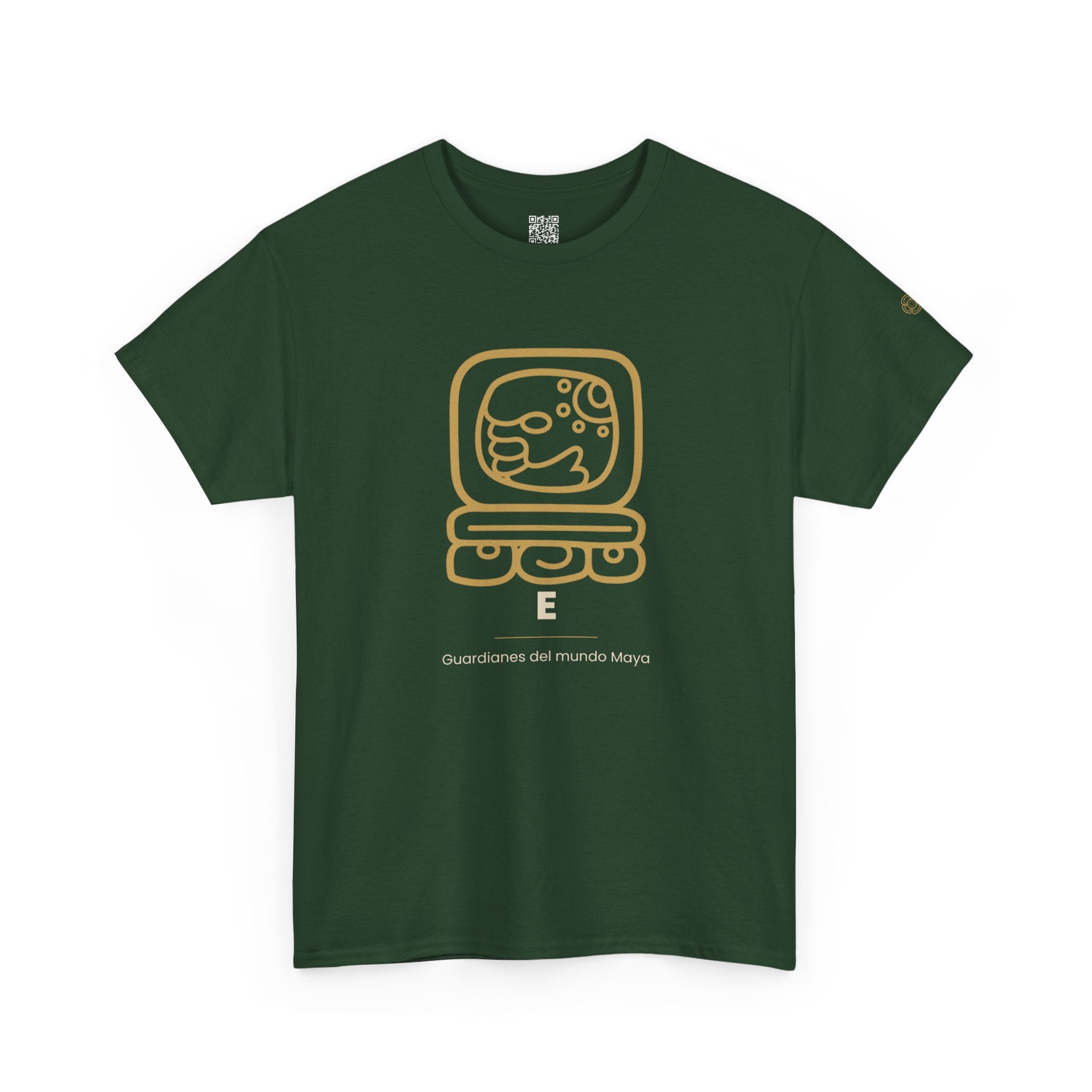 Camiseta E – Nahual Maya | Guardianes del Mundo Maya | Cholq'ij