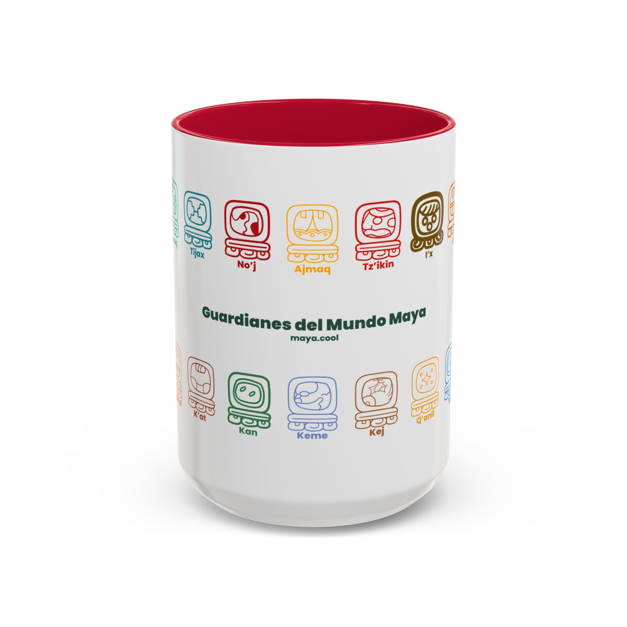 Guardianes del Mundo Maya Mug (11oz & 15oz) | 20 Maya Nahuales | Cholqij Calendar