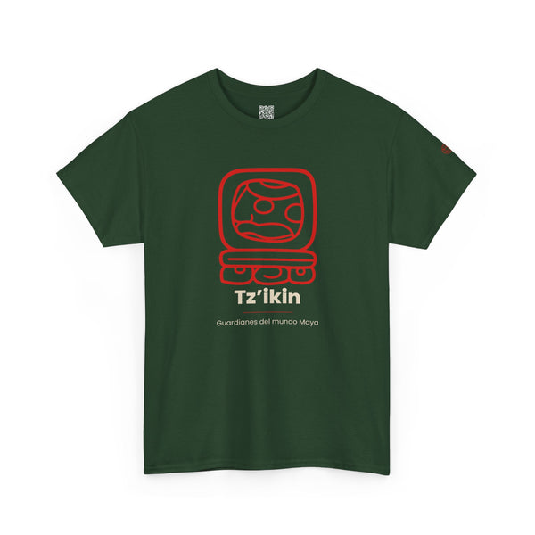 Camiseta Tz’ikin (Tzikin) – Nahual Maya | Guardianes del Mundo Maya | Cholq'ij