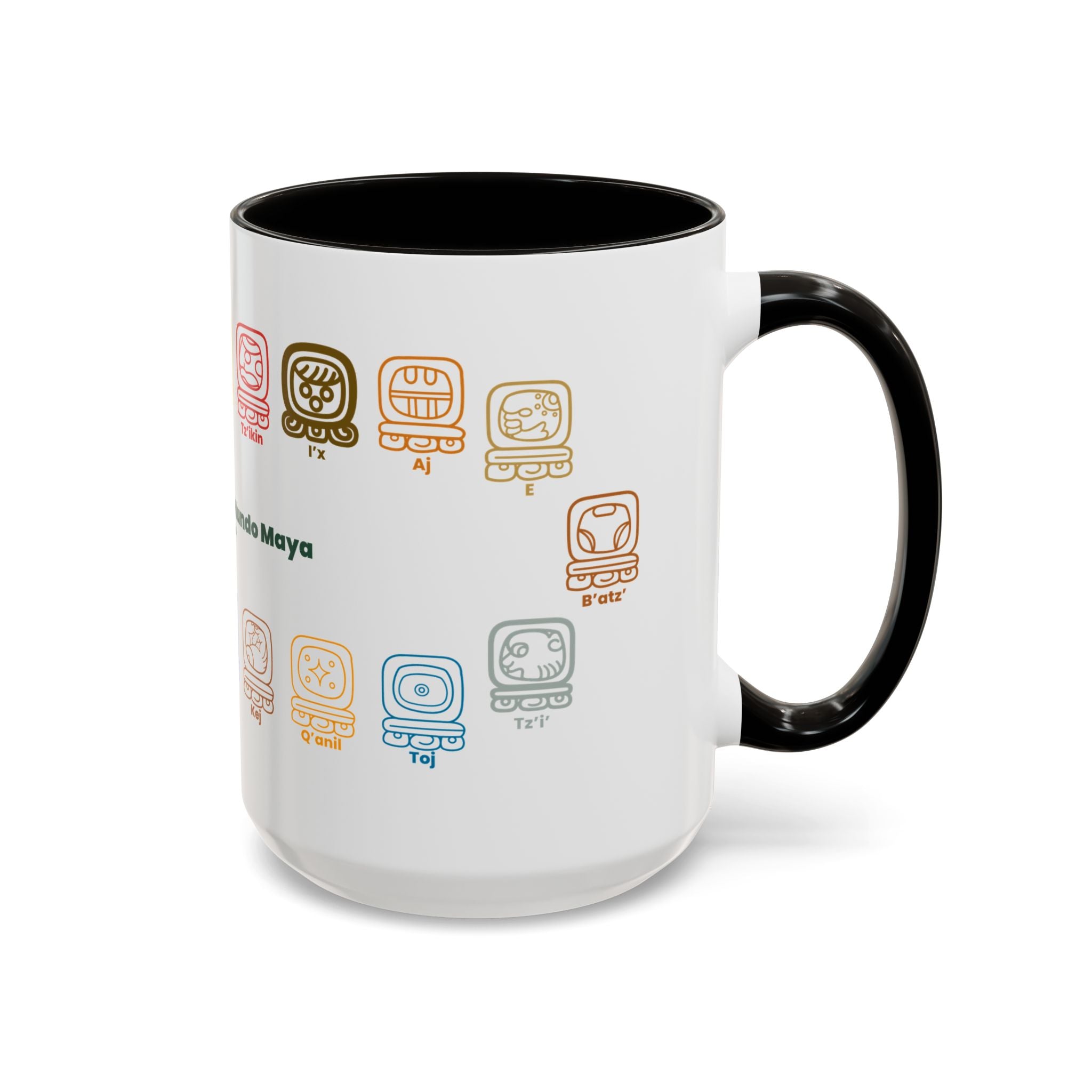 Guardianes del Mundo Maya Mug (11oz & 15oz) | 20 Maya Nahuales | Cholqij Calendar