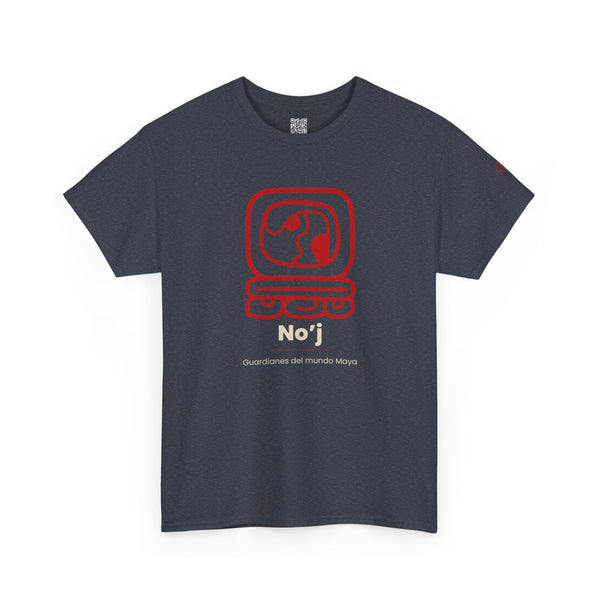 Camiseta No'j (Noj) – Nahual Maya | Guardianes del Mundo Maya | Cholq'ij