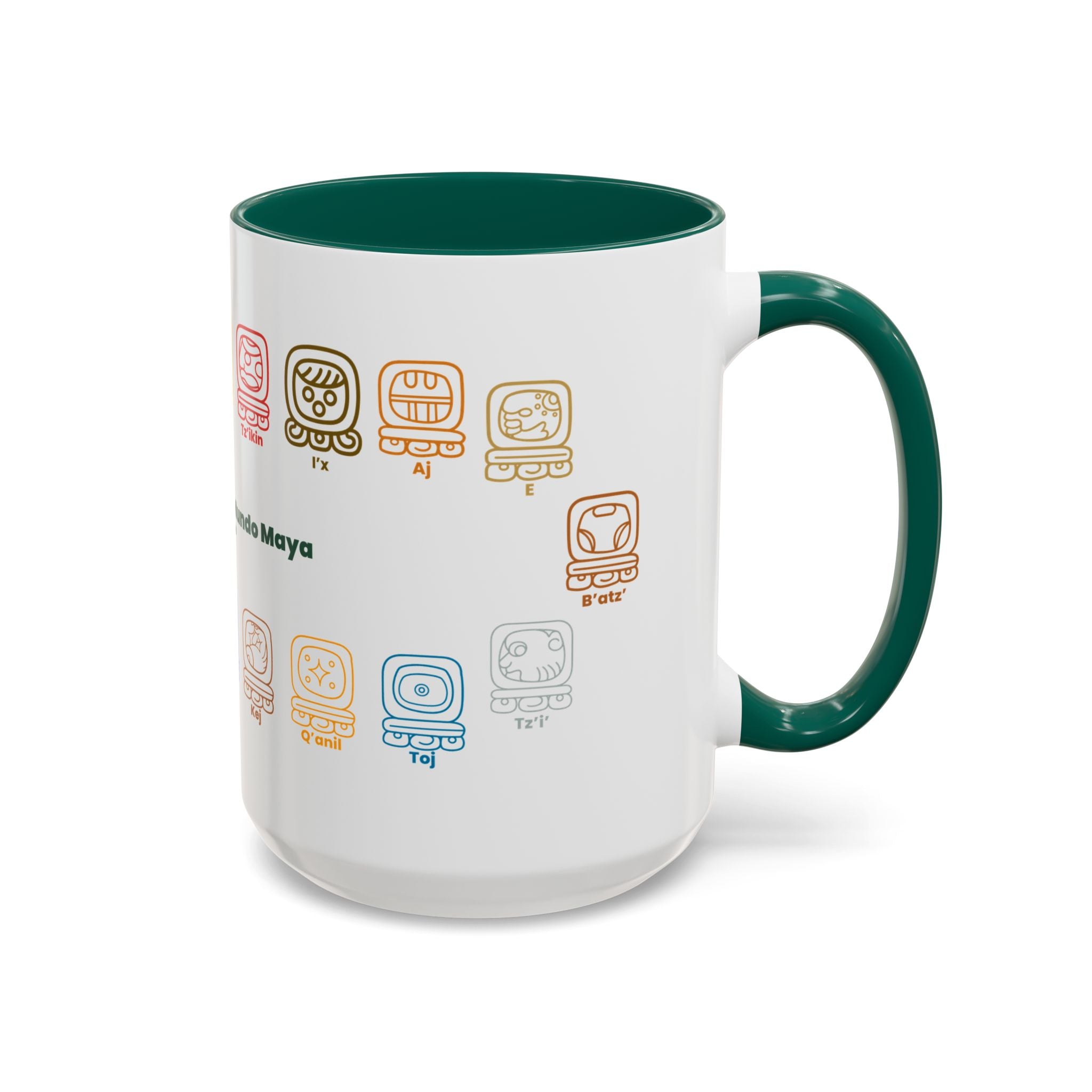 Guardianes del Mundo Maya Mug (11oz & 15oz) | 20 Maya Nahuales | Cholqij Calendar