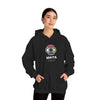 MAYA “Raíz del Sol” Hoodie | Premium Streetwear | Mayan Sun Symbol Design (Flor Maya) | Unisex Heavy Blend™ Hooded Sweatshirt