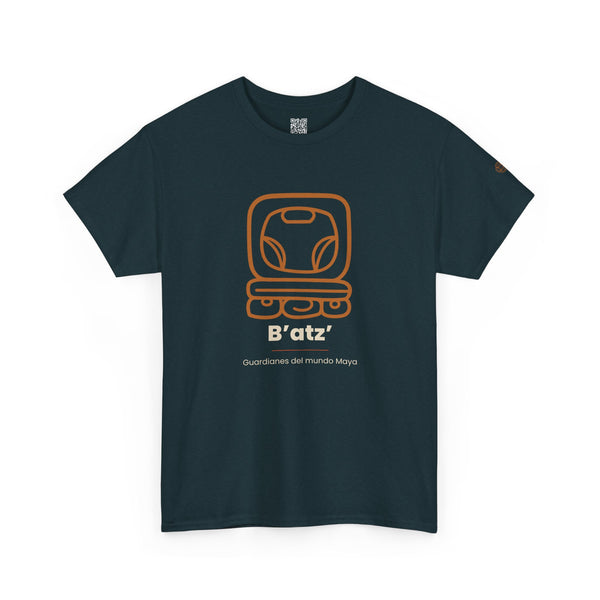 Camiseta B'atz' – Nahual Maya | Guardianes del Mundo Maya | Cholq'ij
