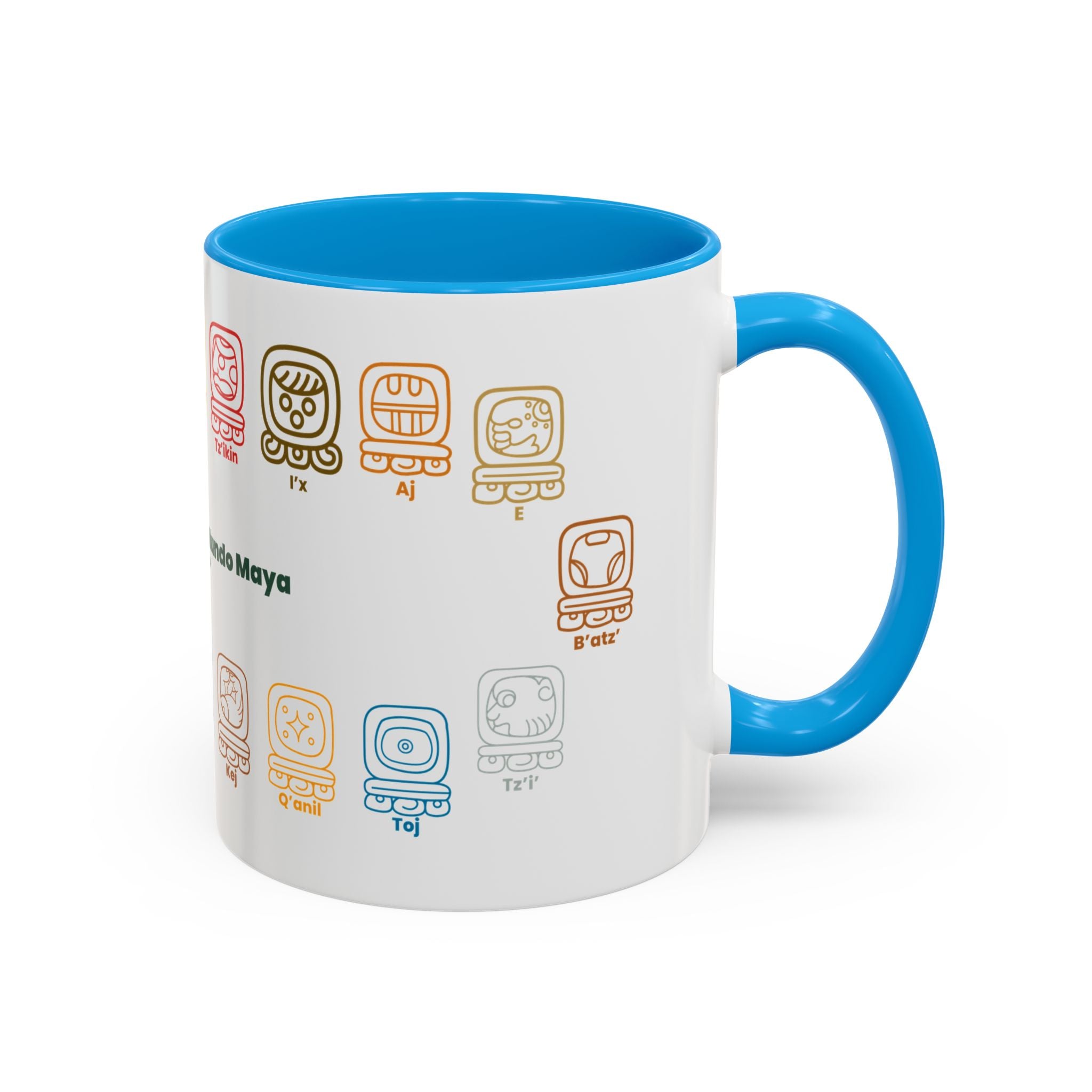Guardianes del Mundo Maya Mug (11oz & 15oz) | 20 Maya Nahuales | Cholqij Calendar