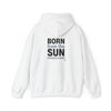 MAYA “Born From the Sun” Hoodie | Premium Streetwear | Mayan Sun Symbol Design (Flor Maya) | Unisex Heavy Blend™ Hooded Sweatshirt
