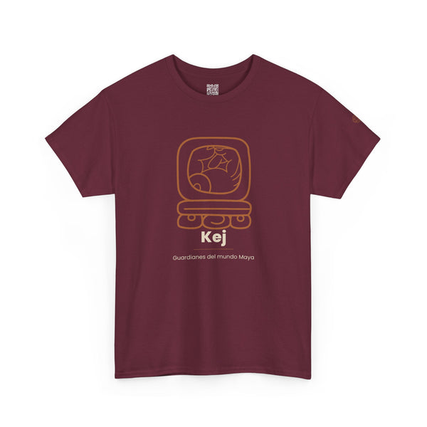 Camiseta Kej – Nahual Maya | Guardianes del Mundo Maya | Cholq'ij