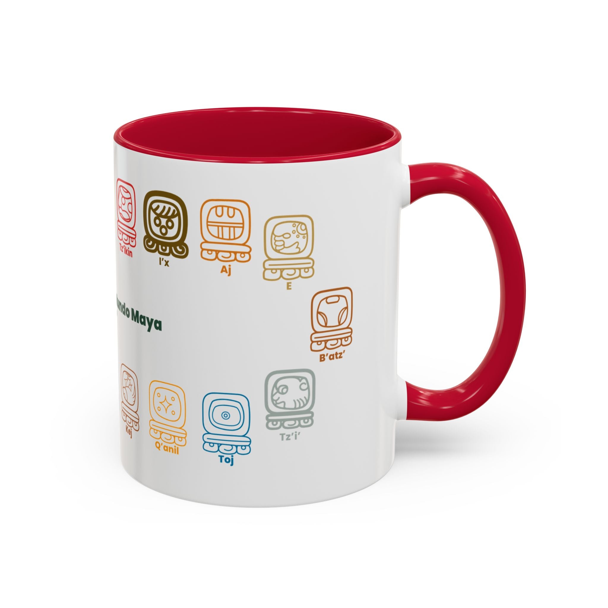 Guardianes del Mundo Maya Mug (11oz & 15oz) | 20 Maya Nahuales | Cholqij Calendar