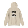 MAYA “Raíz del Sol” Hoodie | Premium Streetwear | Mayan Sun Symbol Design (Flor Maya) | Unisex Heavy Blend™ Hooded Sweatshirt