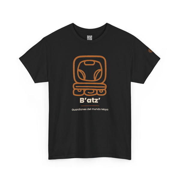 Camiseta B'atz' – Nahual Maya | Guardianes del Mundo Maya | Cholq'ij