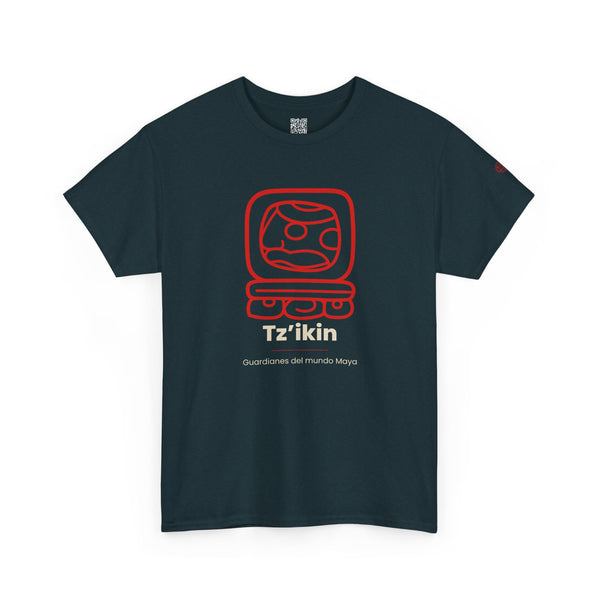 Camiseta Tz’ikin (Tzikin) – Nahual Maya | Guardianes del Mundo Maya | Cholq'ij
