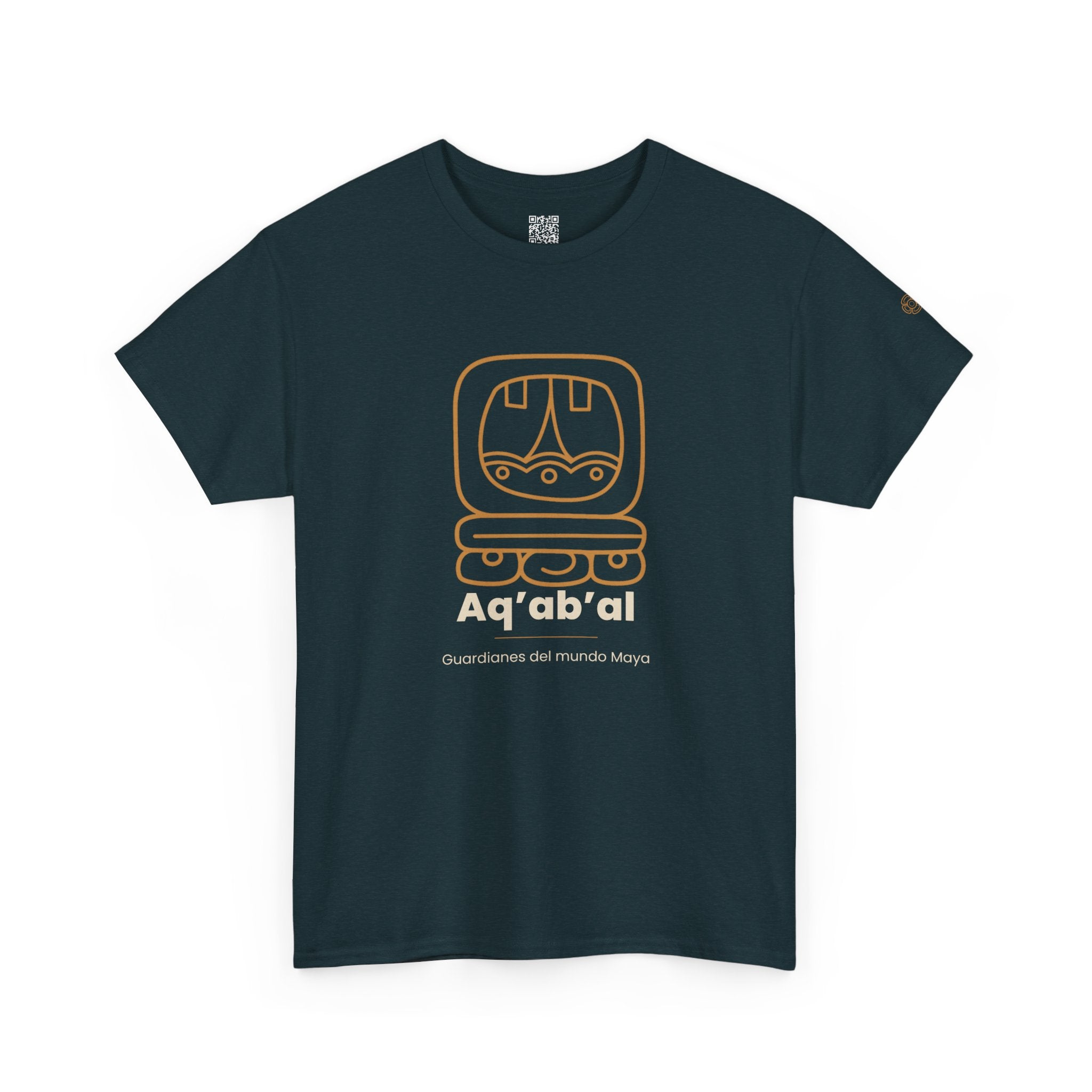 Camiseta Aq'ab'al – Nahual Maya | Guardianes del Mundo Maya | Cholq'ij