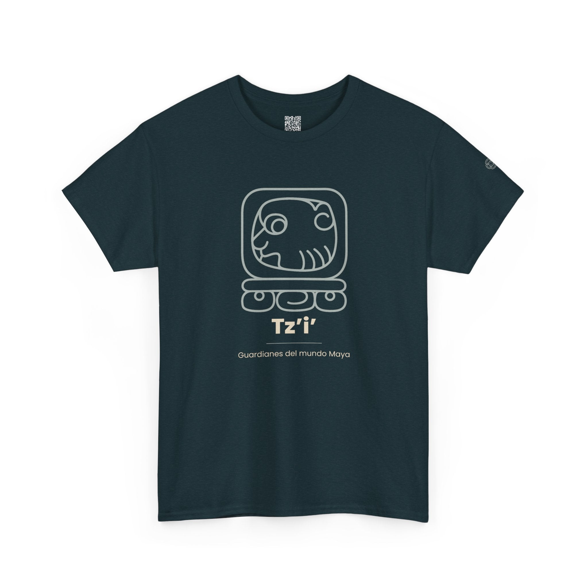 Camiseta Tz'i' (Tzi) – Nahual Maya T-Shirt | Guardianes del Mundo Maya | Cholq'ij