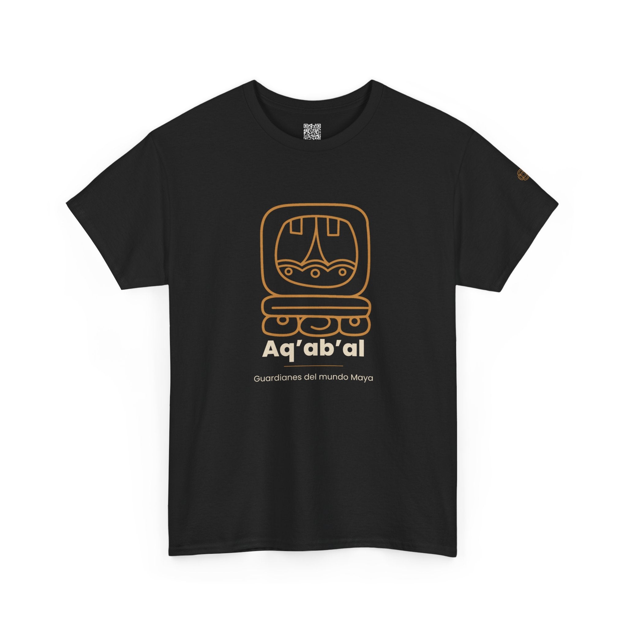 Camiseta Aq'ab'al – Nahual Maya | Guardianes del Mundo Maya | Cholq'ij