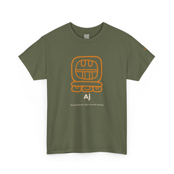 Camiseta Aj – Nahual Maya T-Shirt | Guardianes del Mundo Maya | Cholq'ij