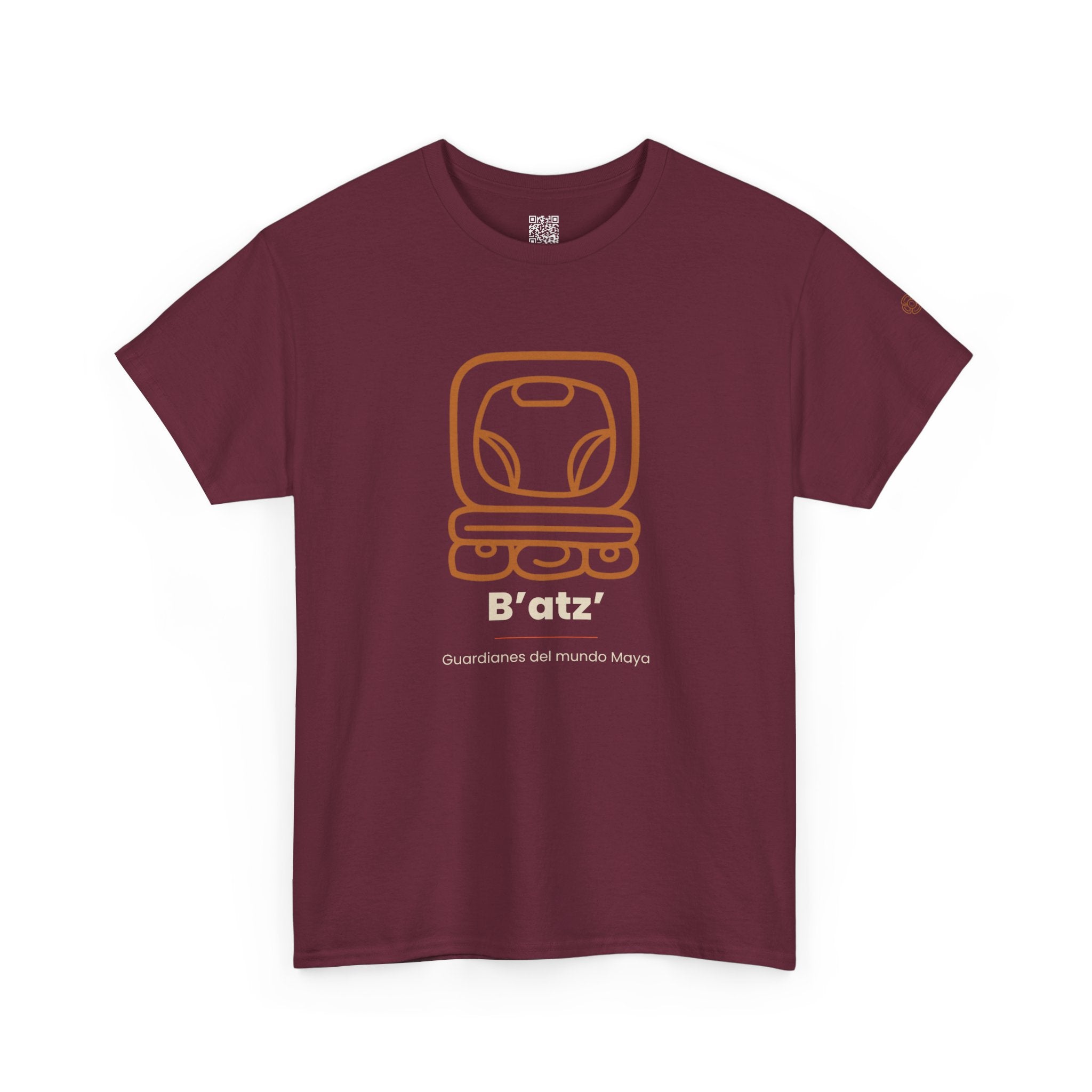 Camiseta B'atz' – Nahual Maya | Guardianes del Mundo Maya | Cholq'ij