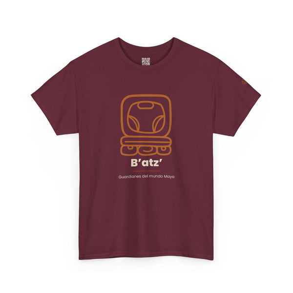 Camiseta B'atz' – Nahual Maya | Guardianes del Mundo Maya | Cholq'ij