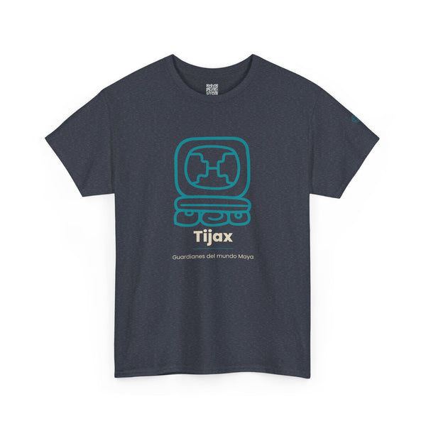 Camiseta Tijax – Nahual Maya | Guardianes del Mundo Maya | Cholq'ij