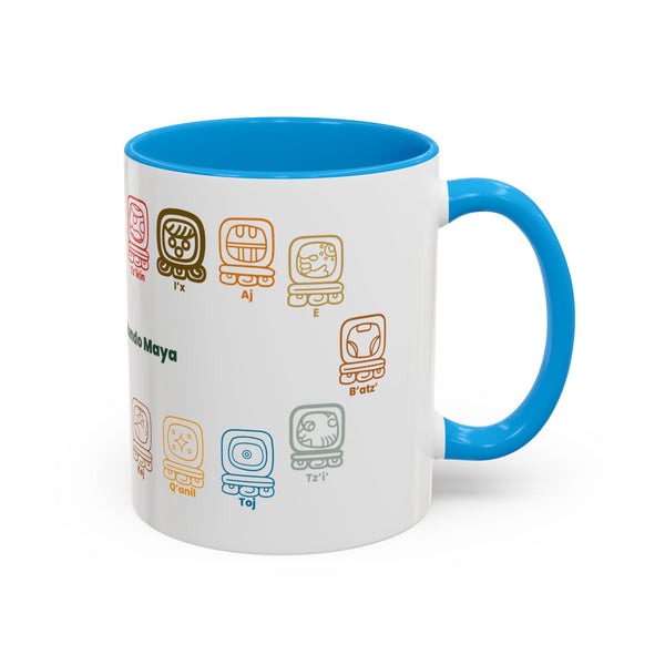 Guardianes del Mundo Maya Mug (11oz & 15oz) | 20 Maya Nahuales | Cholqij Calendar