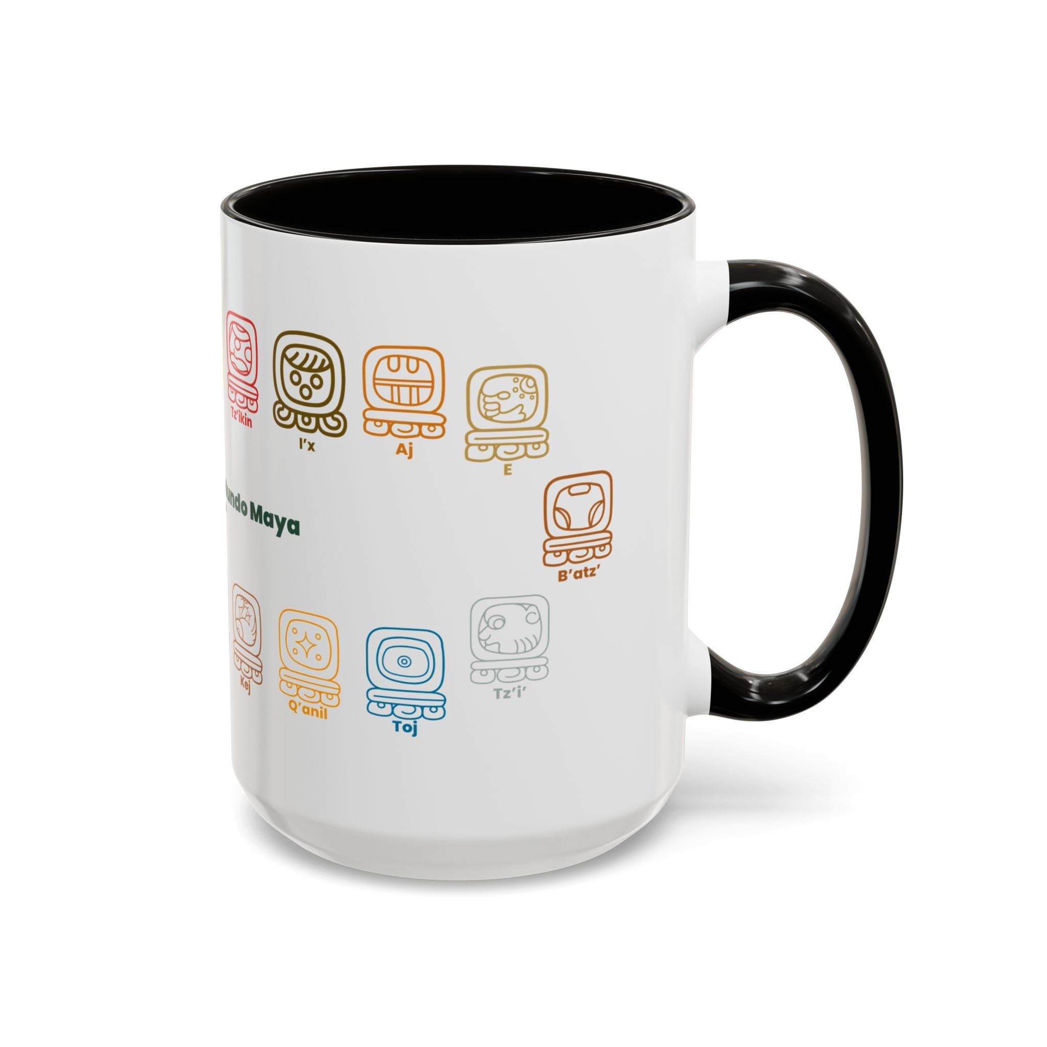 Guardianes del Mundo Maya Mug (11oz & 15oz) | 20 Maya Nahuales | Cholqij Calendar