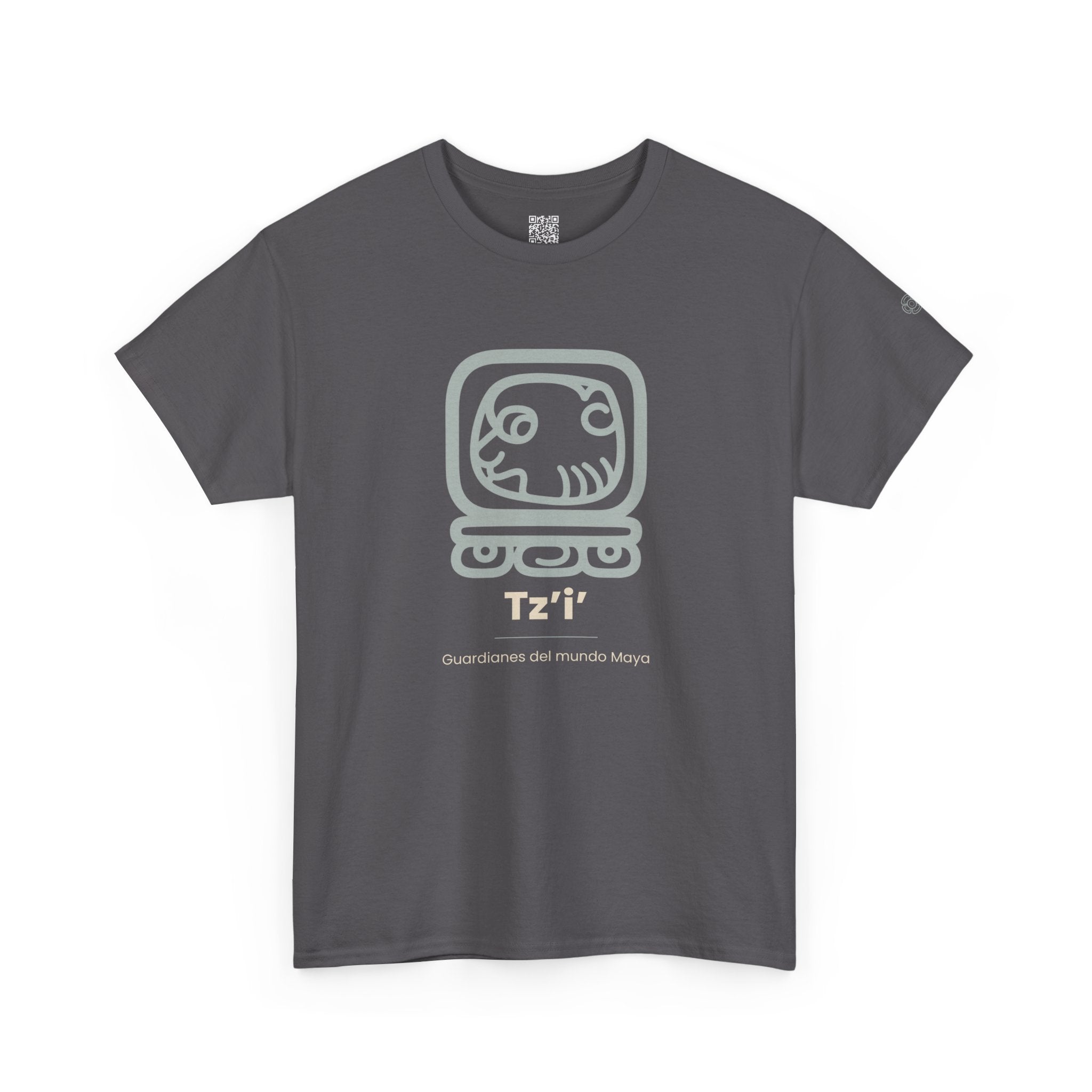 Camiseta Tz'i' (Tzi) – Nahual Maya | Guardianes del Mundo Maya | Cholq'ij
