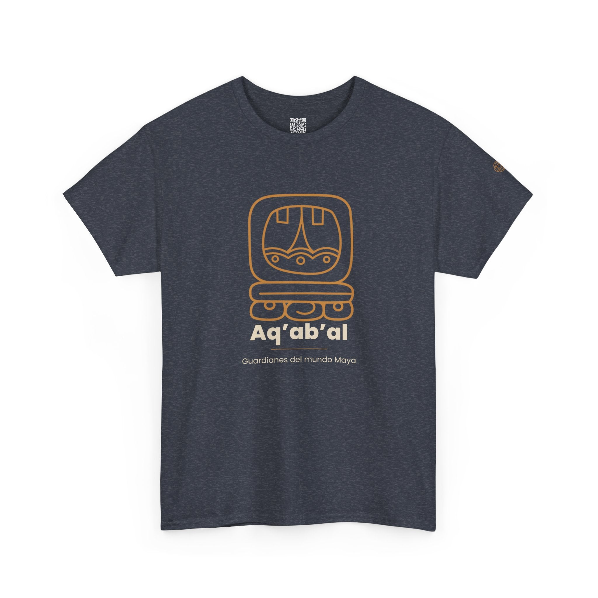 Camiseta Aq'ab'al – Nahual Maya | Guardianes del Mundo Maya | Cholq'ij
