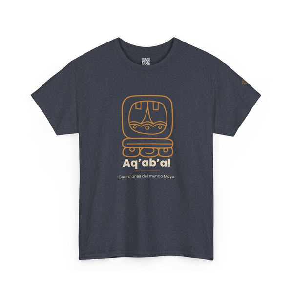 Camiseta Aq'ab'al – Nahual Maya | Guardianes del Mundo Maya | Cholq'ij
