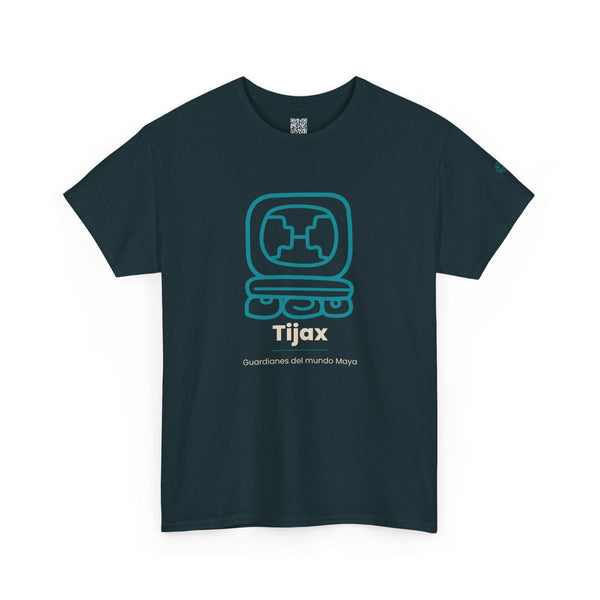 Camiseta Tijax – Nahual Maya | Guardianes del Mundo Maya | Cholq'ij