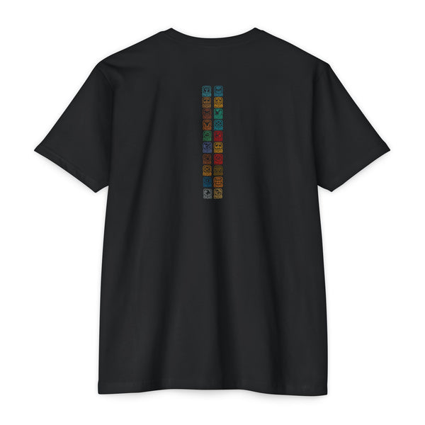 Camiseta 13 20 – Nahual Maya T-Shirt | Guardianes del Mundo Maya | Cholq'ij Cholqij