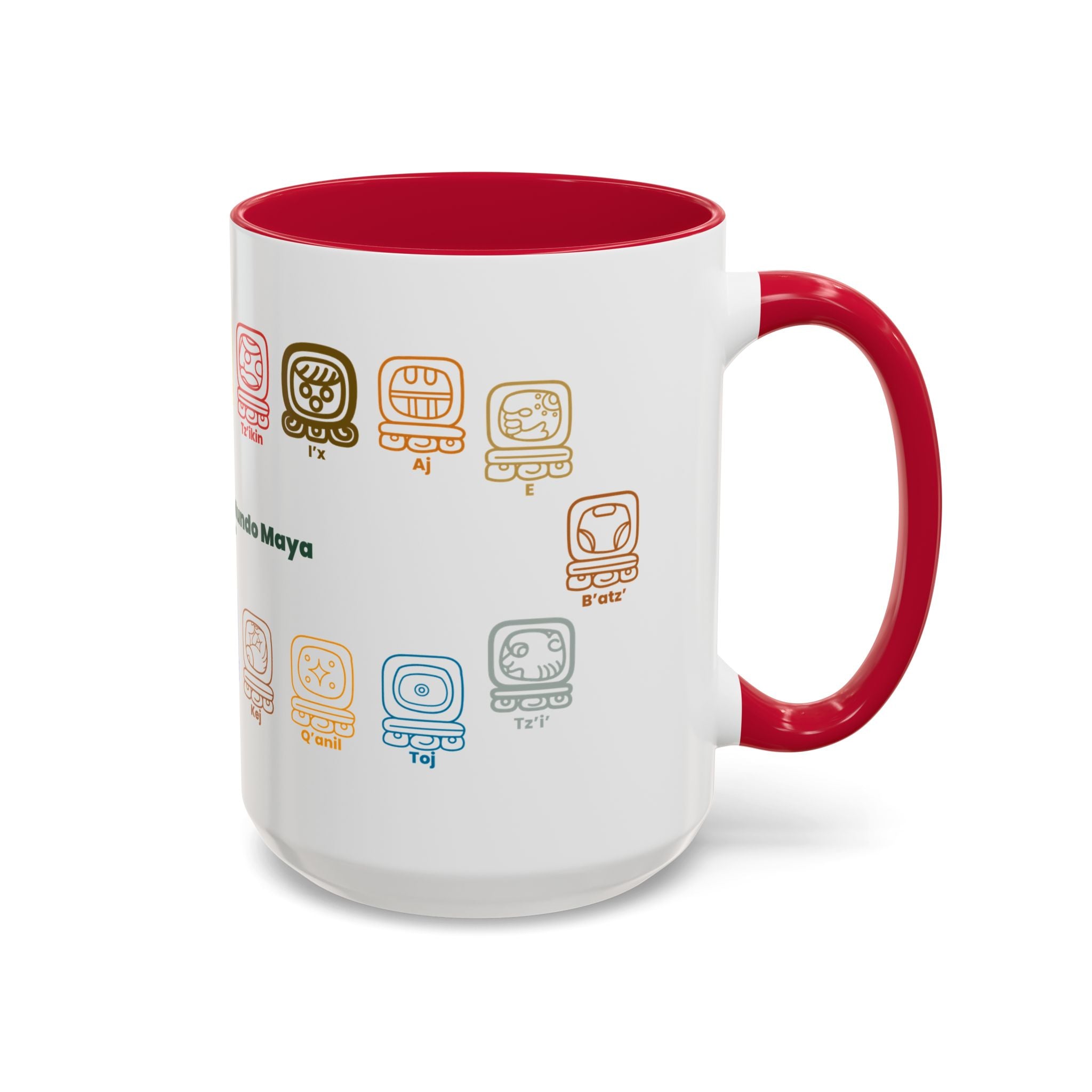 Guardianes del Mundo Maya Mug (11oz & 15oz) | 20 Maya Nahuales | Cholqij Calendar