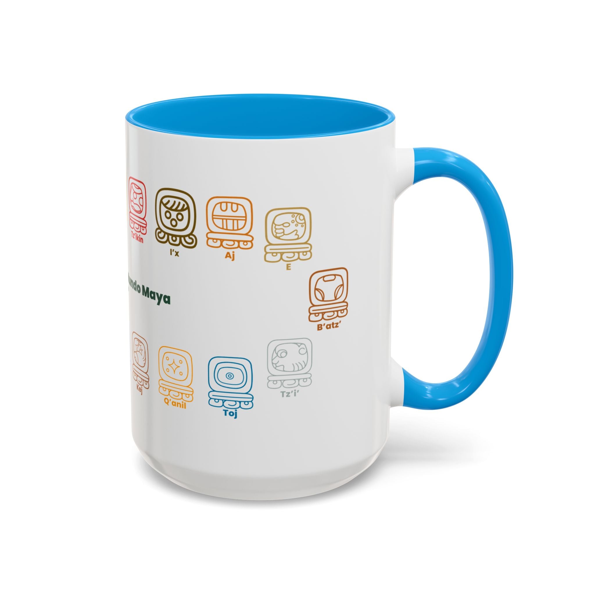 Guardianes del Mundo Maya Mug (11oz & 15oz) | 20 Maya Nahuales | Cholqij Calendar