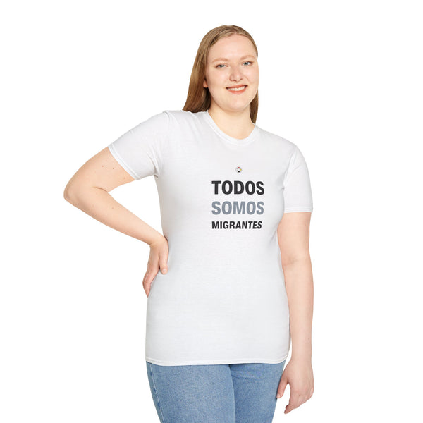 MAYA “Todos Somos Migrantes” Tee | Flor Maya Design | Premium Streetwear Unisex Shirt