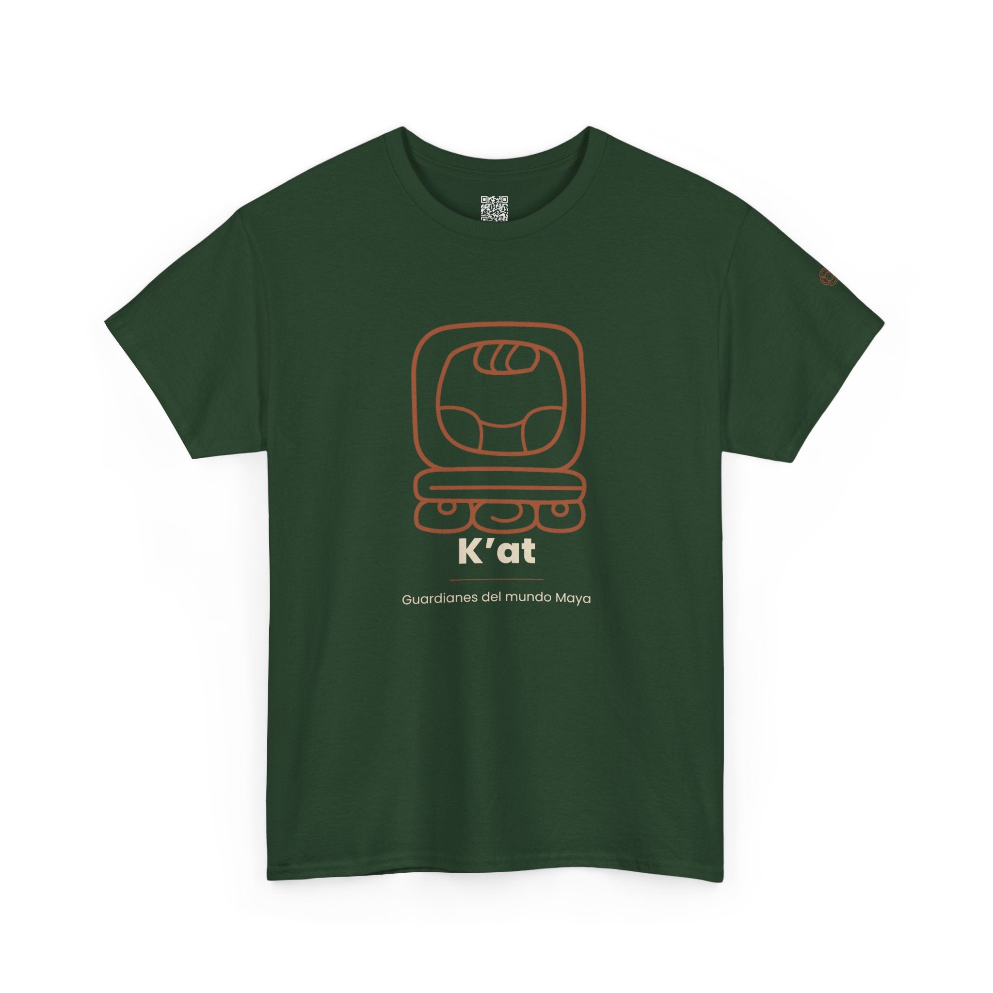 Camiseta K'at – Nahual Maya | Guardianes del Mundo Maya | Cholq'ij