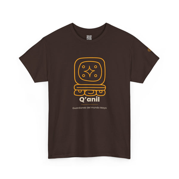 Camiseta Q'anil – Nahual Maya | Guardianes del Mundo Maya | Cholq'ij