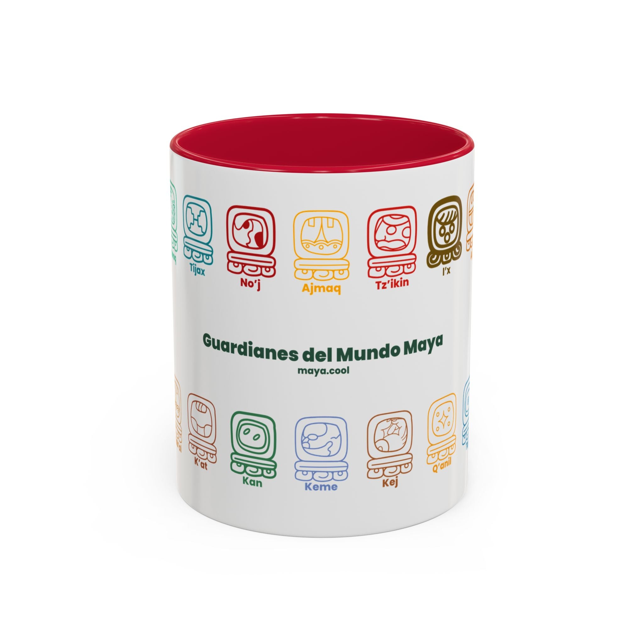 Guardianes del Mundo Maya Mug (11oz & 15oz) | 20 Maya Nahuales | Cholqij Calendar