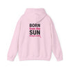 MAYA “Born From the Sun” Hoodie | Premium Streetwear | Mayan Sun Symbol Design (Flor Maya) | Unisex Heavy Blend™ Hooded Sweatshirt