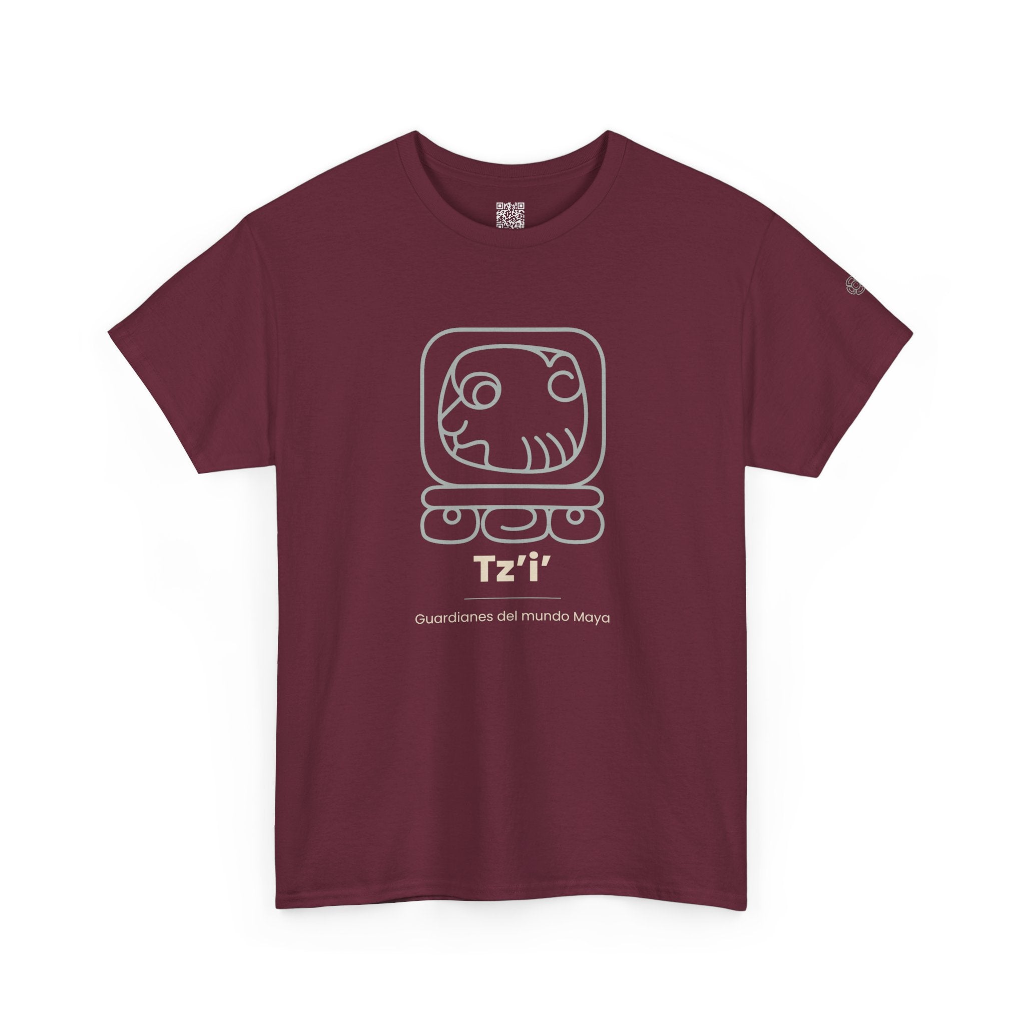 Camiseta Tz'i' (Tzi) – Nahual Maya T-Shirt | Guardianes del Mundo Maya | Cholq'ij