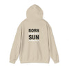 MAYA “Born From the Sun” Hoodie | Premium Streetwear | Mayan Sun Symbol Design (Flor Maya) | Unisex Heavy Blend™ Hooded Sweatshirt