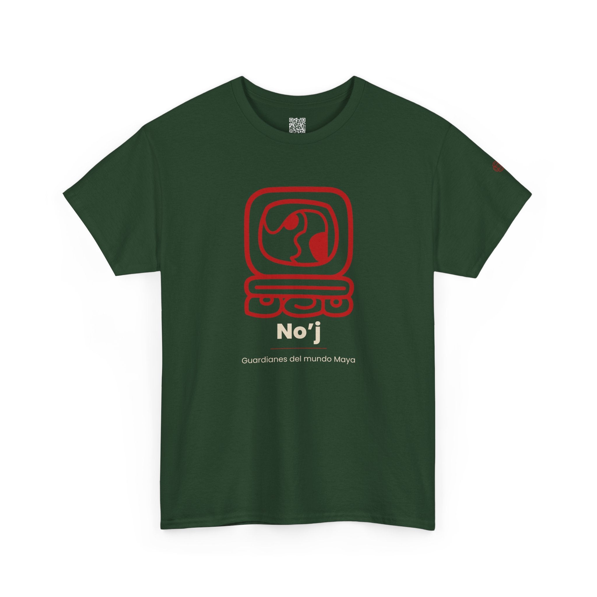 Camiseta No'j (Noj) – Nahual Maya | Guardianes del Mundo Maya | Cholq'ij