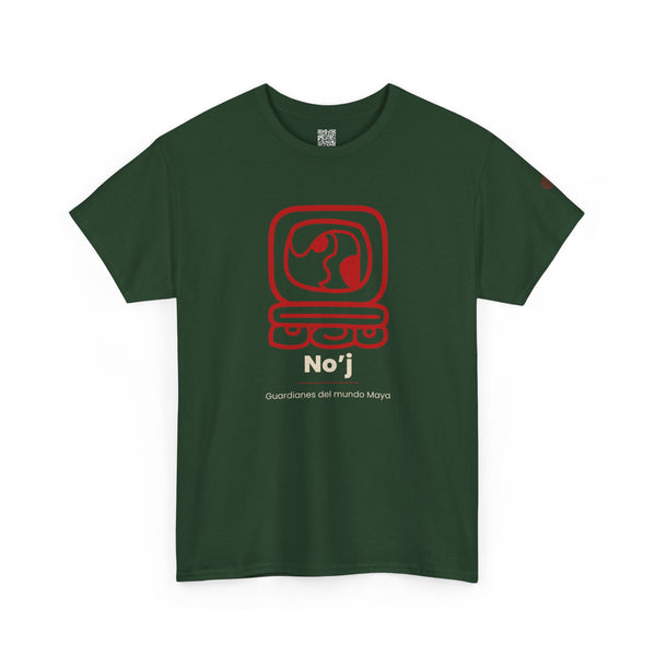 Camiseta No'j (Noj) – Nahual Maya | Guardianes del Mundo Maya | Cholq'ij