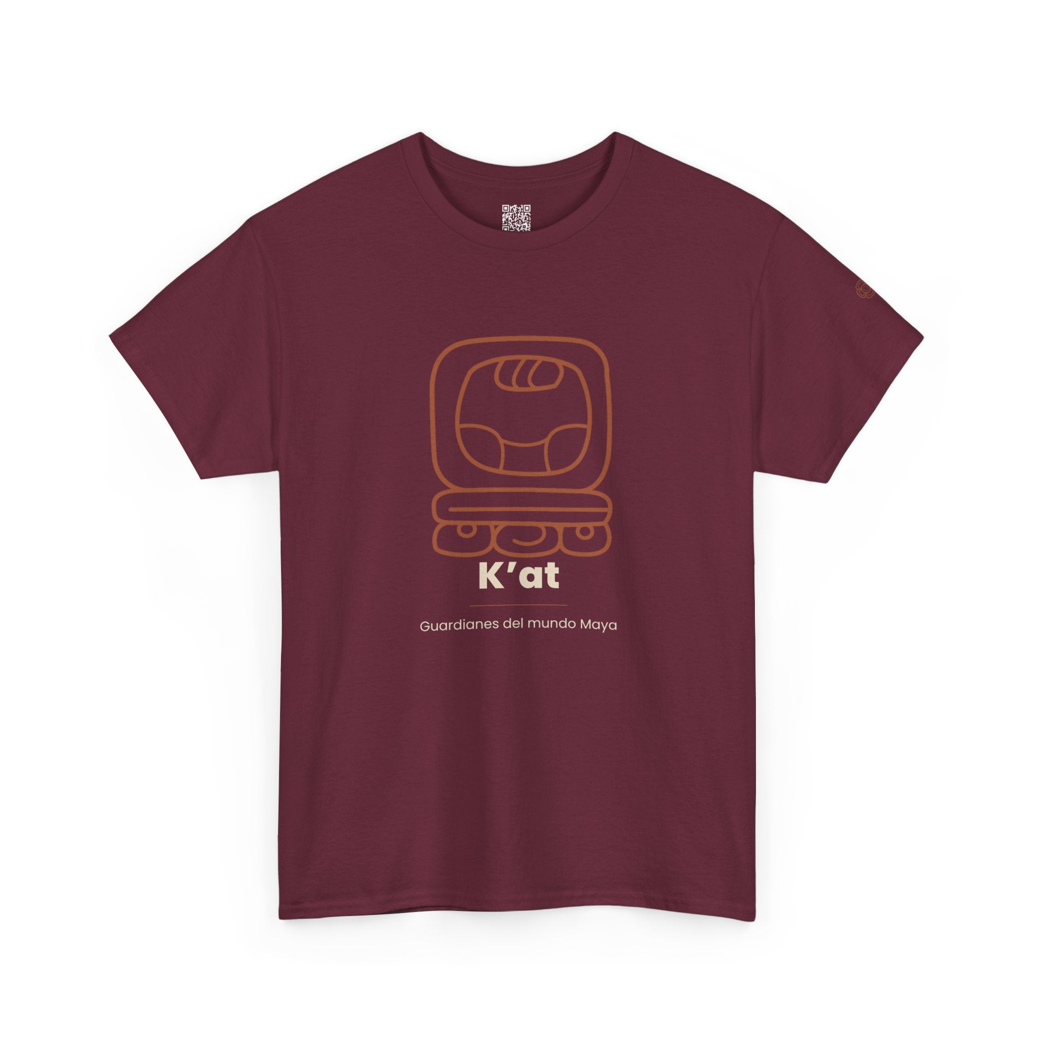 Camiseta K'at – Nahual Maya | Guardianes del Mundo Maya | Cholq'ij