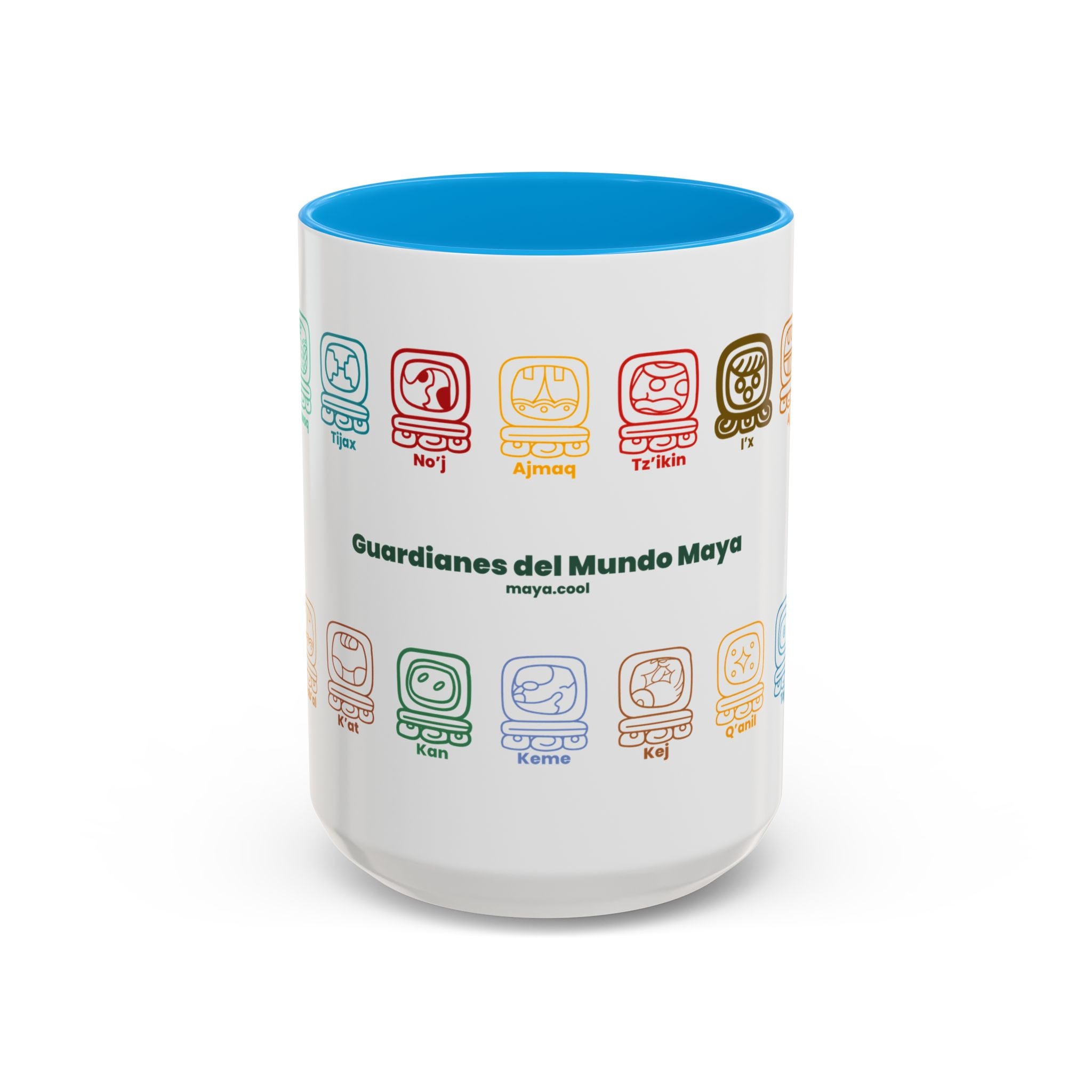Guardianes del Mundo Maya Mug (11oz & 15oz) | 20 Maya Nahuales | Cholqij Calendar