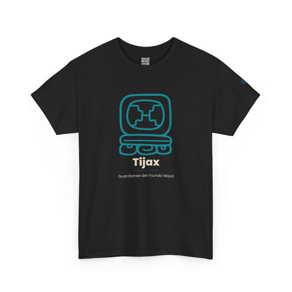 Camiseta Tijax – Nahual Maya | Guardianes del Mundo Maya | Cholq'ij