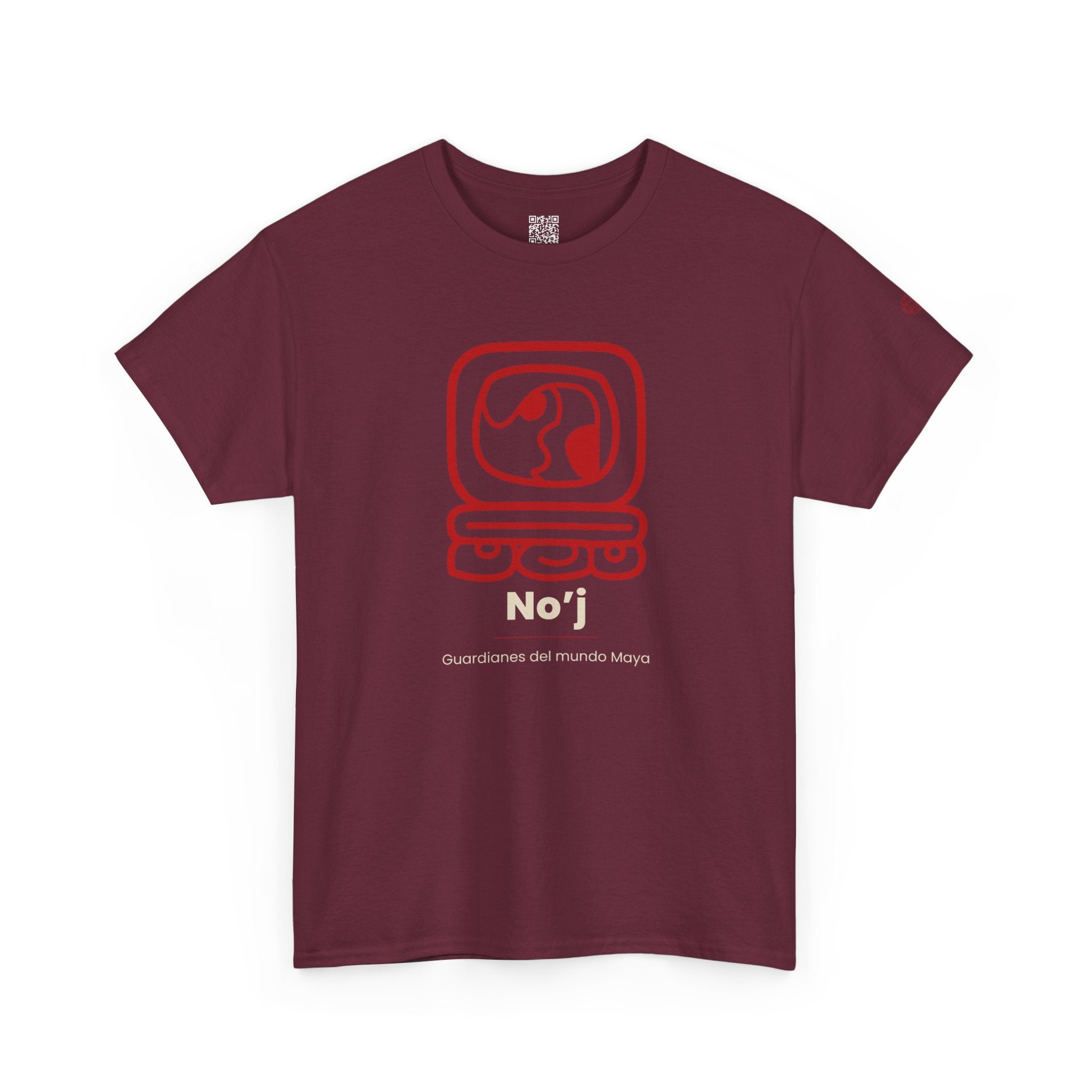 Camiseta No'j (Noj) – Nahual Maya | Guardianes del Mundo Maya | Cholq'ij